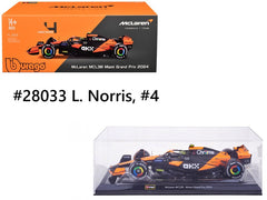 McLaren F1 Team MCL38 2024 Burago 1/24
