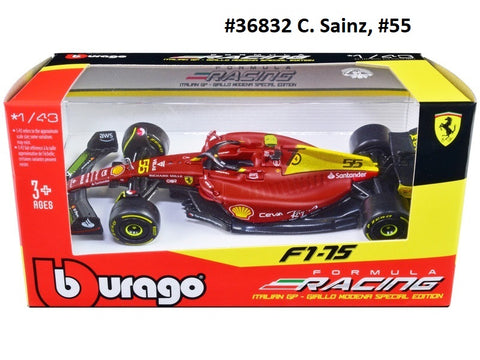 Ferrari F1-75 2022 Burago 1/43