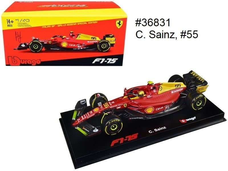 Ferrari F1-75 2022 Burago 1/43