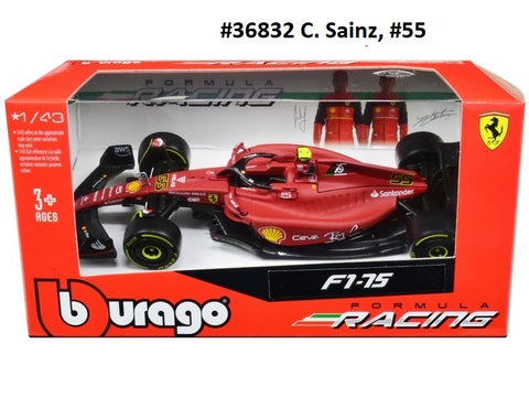 Ferrari F1-75 2022 Burago 1/43