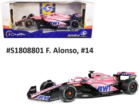 Alpine A522 Formule 1 2022 Solido 1/18