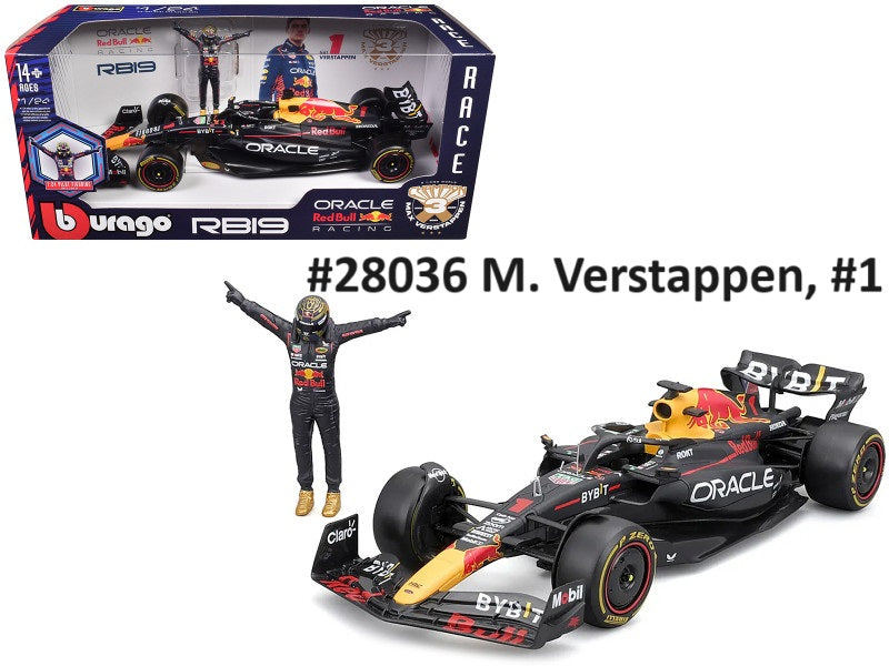 Red Bull Racing RB19 2023 3 Times World Champion Burago 1/24