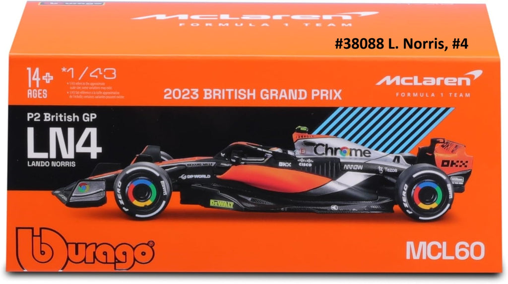 McLaren MCL60 2023 Burago 1/43