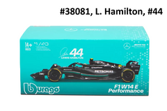 Mercedes-AMG F1 W14 E Performance Burago 1/43