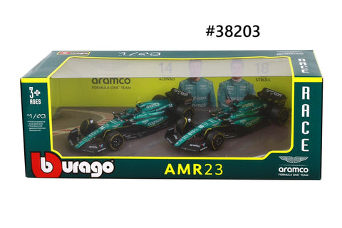 Aston Martin AMR23 2023 Emballage duo Burago 1/43