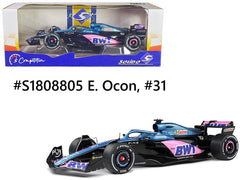 BWT Alpine A523 Formule 1 Presentation Version 2023 Solido 1/18