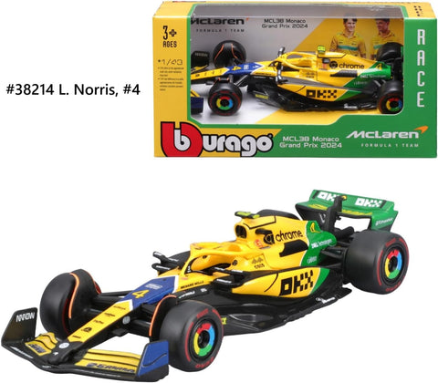 McLaren F1 Team MCL38 2024 Burago 1/43