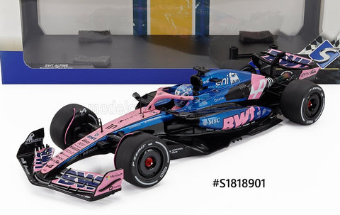 BWT Alpine A525 Formule 1 2025 Solido 1/18