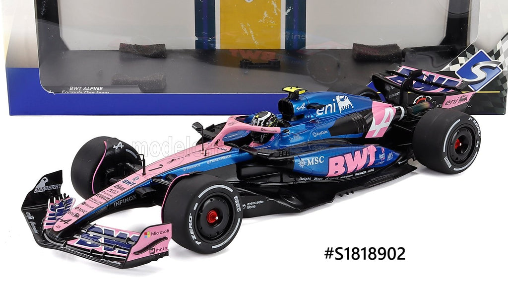 BWT Alpine A525 Formule 1 2025 Solido 1/18