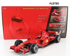 Ferrari F2008 Hat Trick 2008 HotWheels 1/18