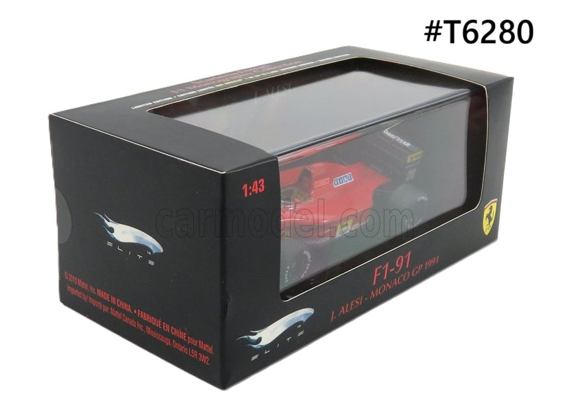 Ferrari F1-91 1991 HotWheels Elite 1/43