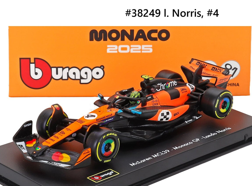 McLaren F1 Team MCL39 2025 Burago 1/43