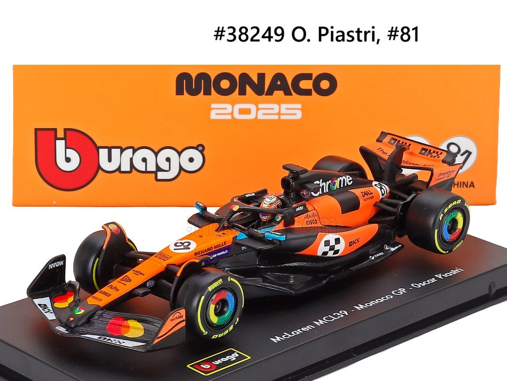 McLaren F1 Team MCL39 2025 Burago 1/43