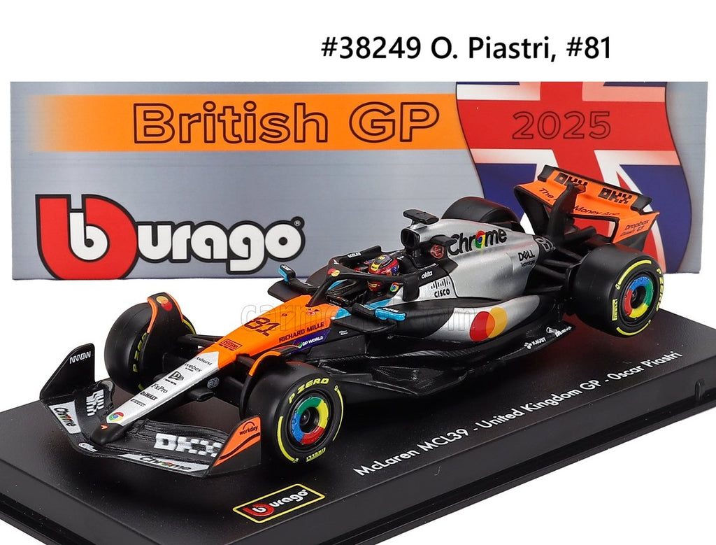 McLaren F1 Team MCL39 2025 Burago 1/43