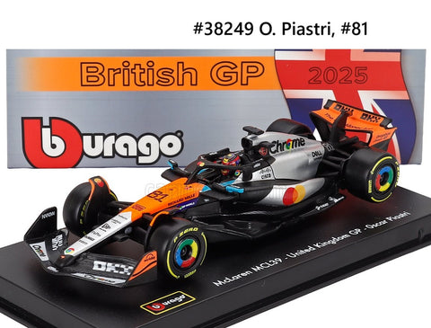McLaren F1 Team MCL39 2025 Burago 1/43
