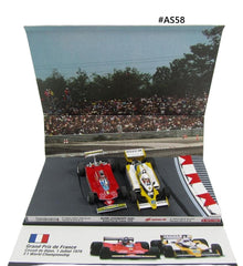 Ferrari 312 T4 VS Renault RS12 1979 Brumm Spark 1/43