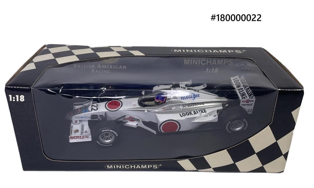 BAR Honda 02 Minichamps 1/18