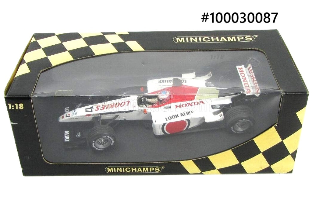 BAR Honda Showcar 2003 Minichamps 1/18