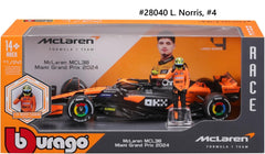 McLaren MCL38 2024 Burago 1/24