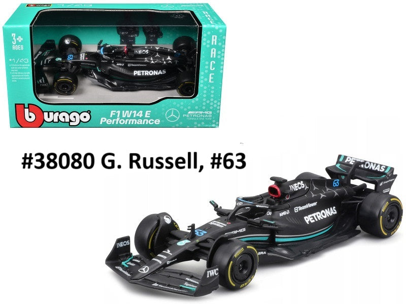 Mercedes-AMG F1 W14 E Performance Burago 1/43