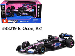 BWT Alpine A524 Formule 1 2024 Burago 1/43