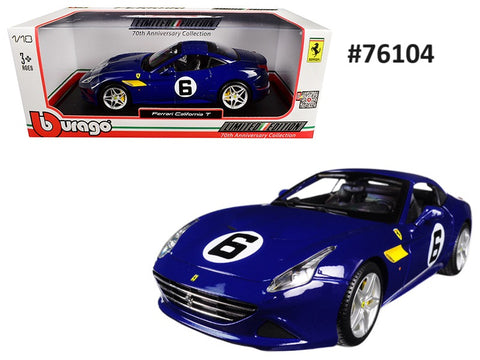 Ferrari California T Burago 70th Anniversary Collection 1/18