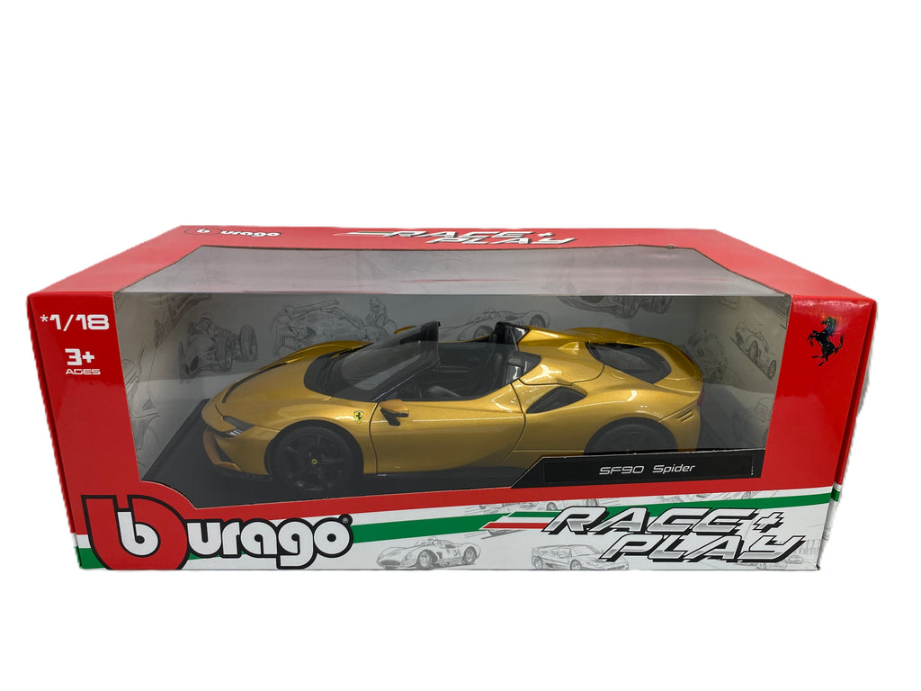 Ferrari SF90 Spider Burago 1/18