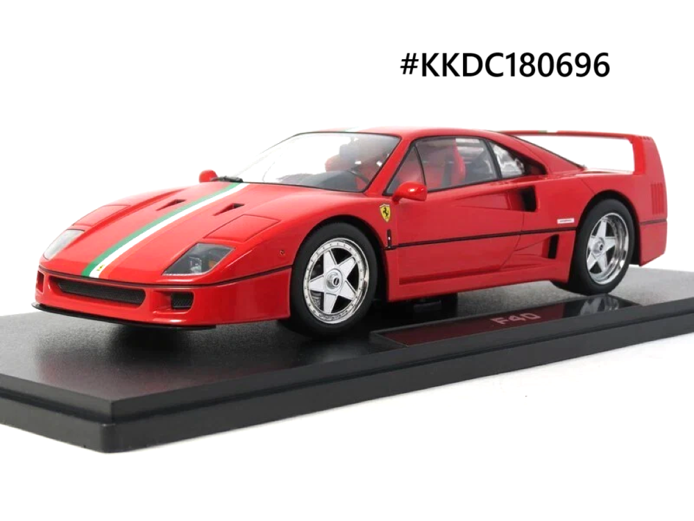 Ferrari F40 Italian Stripes 1987 KK Scale 1/18