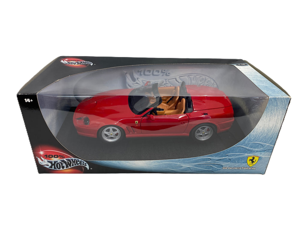Ferrari 550 Barchetta Pininfarina Hot Wheels 1/18