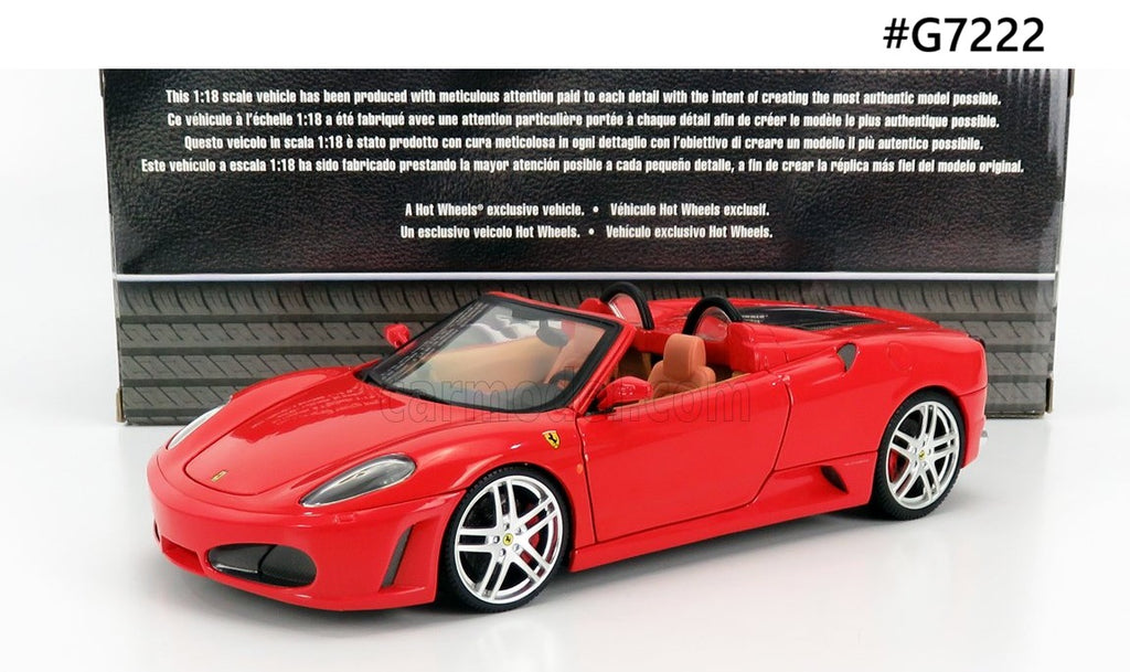 Ferrari F430 Spider HotWheels 1/18