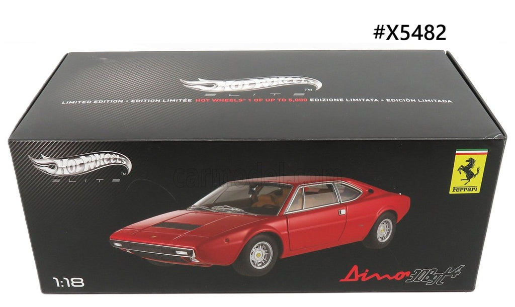 Ferrari Dino 308 GT4 HotWheels Elite 1/18