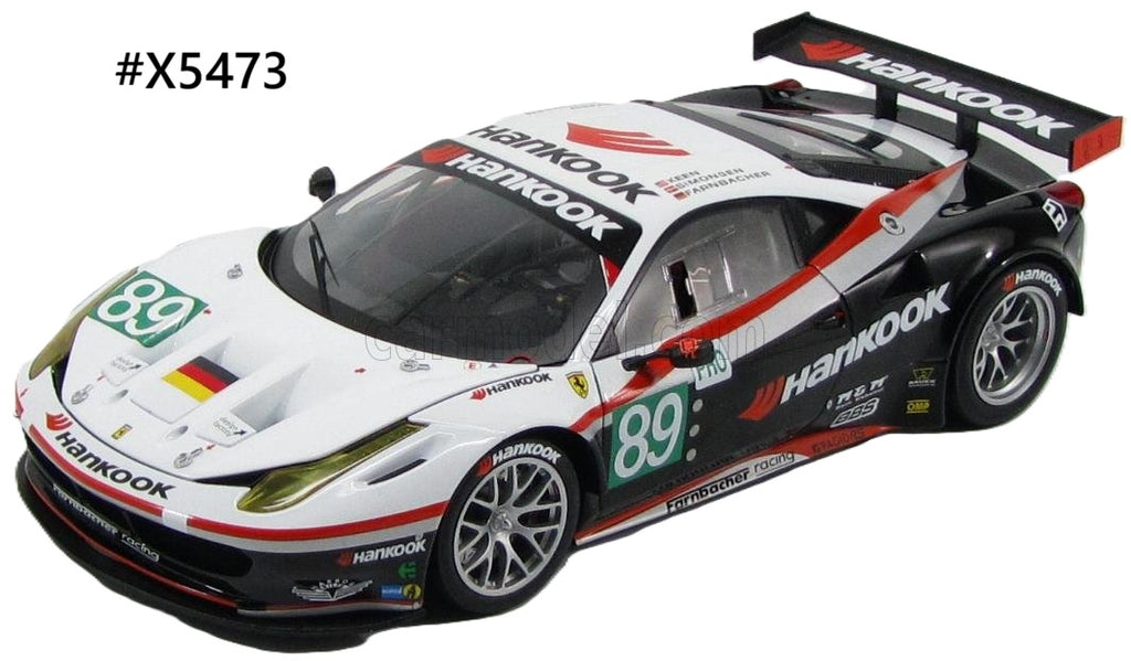 Ferrari 458 Italia GT2 2011 HotWheels Elite 1/18