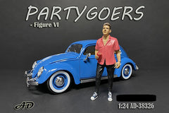 Figurine Partygoers VI American Diorama 1/24
