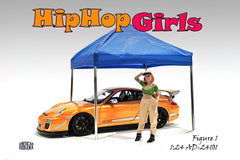 Figurine Hip Hop Girl 1 American Diorama 1/24