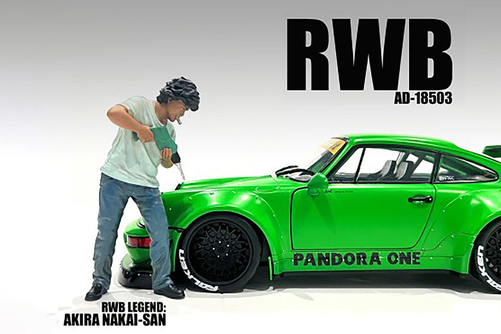 Figurine RWB Nakai-san -3 American Diorama 1/18