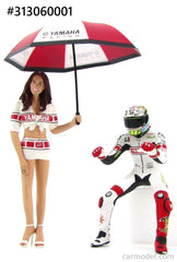 Figurines Valentino Rossi et Grid Girl Minichamps 1/12