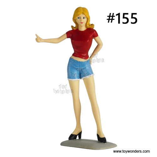 Figurine demoiselle Missy MotorHeads 1/18