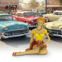 Figurine demoiselle Zena MotorHeads 1/18