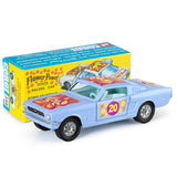 Ford Mustang Fastback 2+2 Flower Power Stock Racing Car RÉÉDITION Corgi 1/46