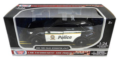 Ford Explorer Interceptor Utility Police SQ 2022 Motor Max 1/24