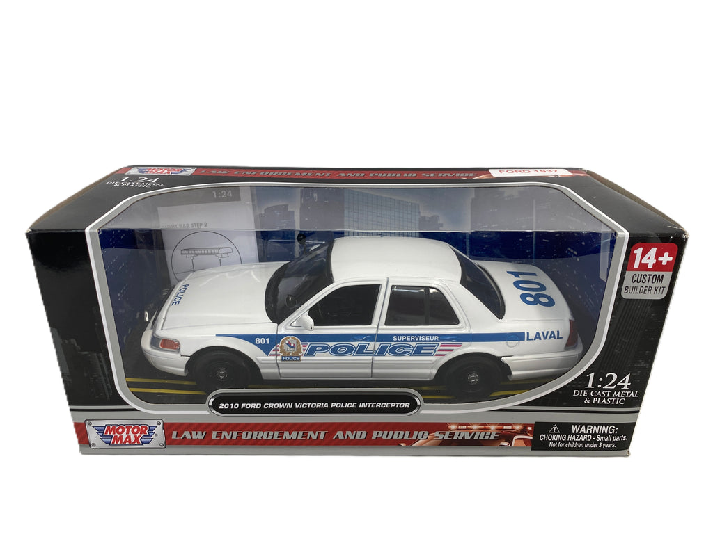 Ford Crown Victoria Police Interceptor 2010 Laval Motor Max 1/24