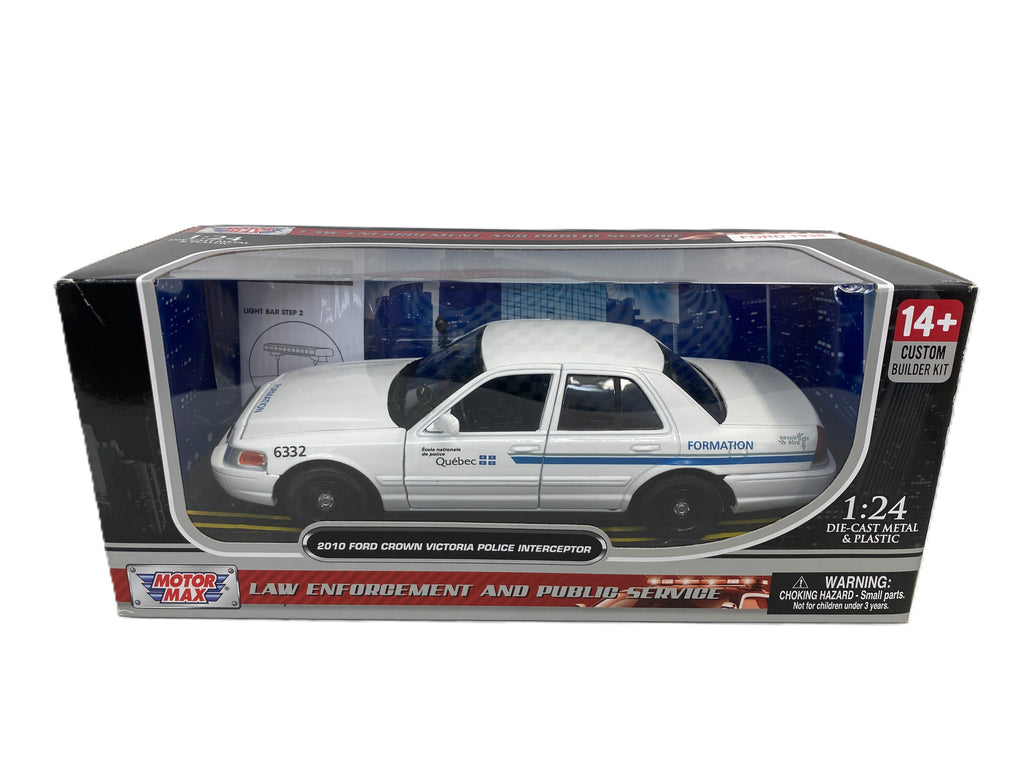Ford Crown Victoria Police Interceptor 2010 École de Police 2015 Motor Max 1/24