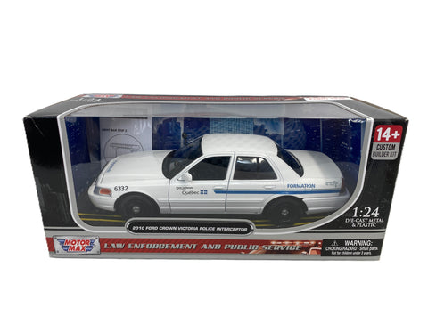 Ford Crown Victoria Police Interceptor 2010 École de Police 2015 Motor Max 1/24
