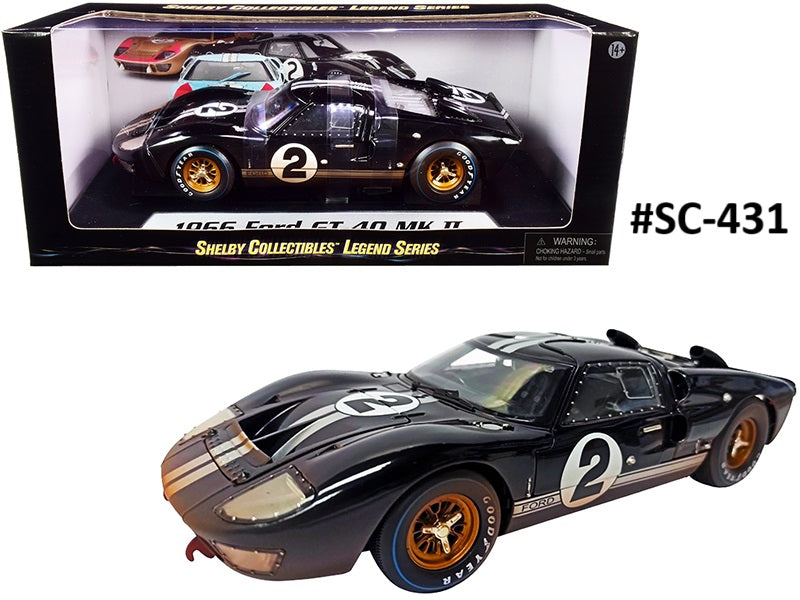 Ford GT-40 MK II 1966 Shelby Collectibles 1/18