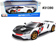 Ford GT 2021 Heritage Edition Maisto 1/18