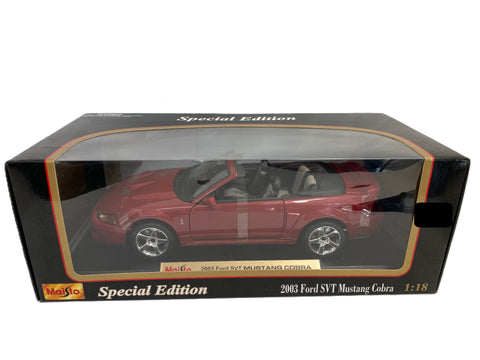 Ford Mustang SVT Cobra 2003 Maisto 1/18