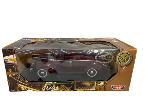 Ford Coupe 1940 Motor Max 1/18