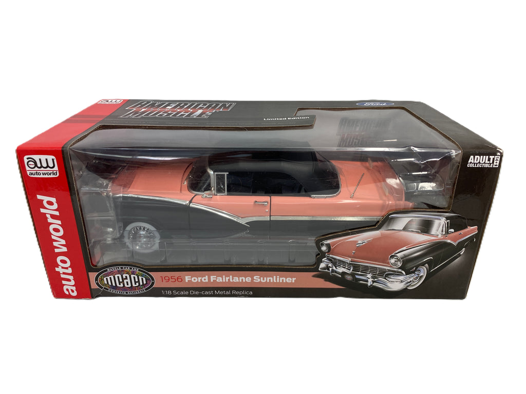 Ford Fairlane convertible 1956 Auto World 1/18