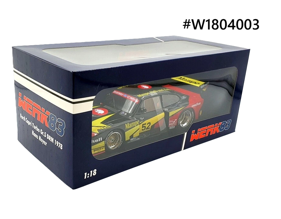 Ford Capri Turbo Gr. 5 1988 WERK 83 1/18