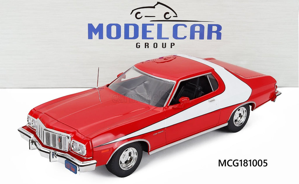 Ford Gran Torino 1976 Style Starsky & Hutch Model Car Group 1/18